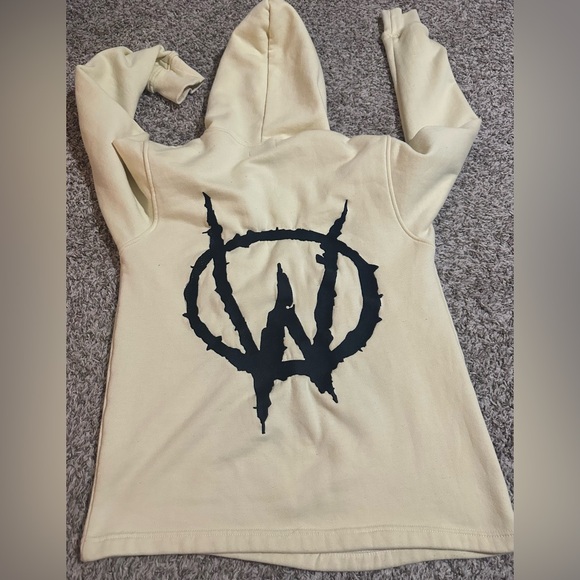 Evil Hearts Club Monster Face Hoodie Unisex - SZ S - Picture 2 of 3